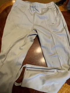 80'sアディダスデサント製サイズMトラックパンツ　かなり汚れダメージあり