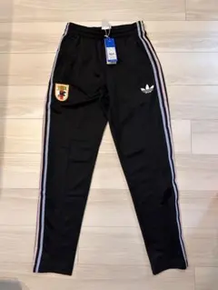 新品 adidas Originals 日本代表 トラックパンツ S ブラックのサムネイル
