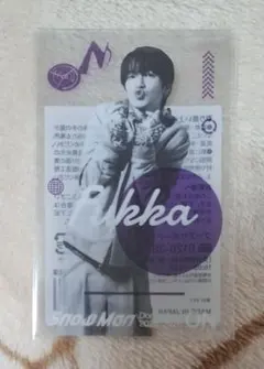 【新品】Snow Man 深澤辰哉 クリアステッカー