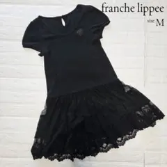 フランシュリッぺ　レースワンピース　ブラック　Mサイズのサムネイル