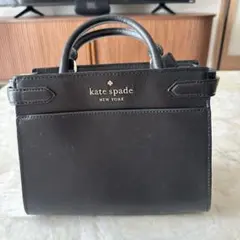 kate spade 黒 ハンドバッグ　(ジャンク品)