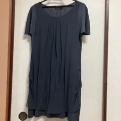 DAMA collection ワンピース　チャコールグレー　Ｍ