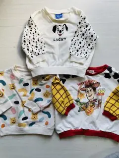 ディズニートレーナー3点セット 80㎝　90㎝
