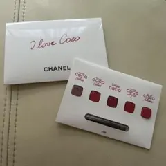 【新品未使用】CHANEL I love Coco リップサンプルセット