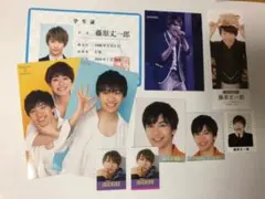 藤原丈一郎　デタカ、厚紙、シールセット