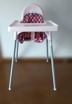IKEA イケア　ベビーチェア　テーブル付き クッションカバー付き