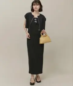 （新品）ロペピクニック　トップス×テレコキャミワンピース