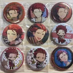 あんスタ　あんさんぶるスターズ　鬼龍紅郎　缶バッジ　9点セット