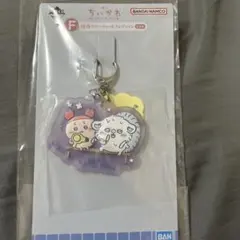 ちいかわ　一番くじ　ラバーチャーム　モモンガ　古本屋　カニ F 銭湯
