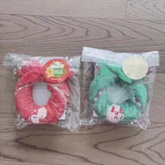 【新品未開封】ホットマン　ハンドタオル　クリスマスリース　2点セット　ギフト