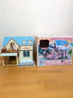 シルバニアファミリー お家はすてきなあこがれのお店 テラス おしゃれ シルバニア