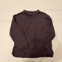 チェックシャツ 4-5y