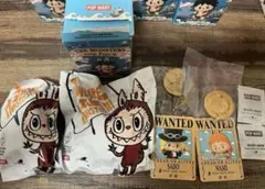 POPMART ワンピース サボ　ナミ　フィギュア ラブブ　2体セット