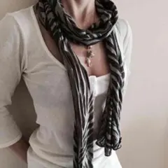 EGOIST ゼブラ アニマル柄 ストール