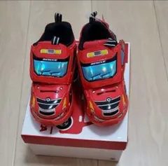 トミカ TOMICA 光るスニーカー 消防車 靴 16.0cm 新品のサムネイル