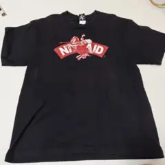【名作】nitraid ナイトレイド バンドエイド パロディ Tシャツ L 黒