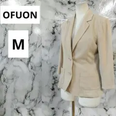 SF200KM/OFUON/ベージュ/カットソージャケット/レディース/Mサイズのサムネイル