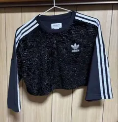 adidas originals ショート丈 クロップド丈 スエット ジャージ