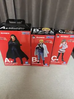 ワンピース一番くじ　マスターライズ　革命の炎　3点セット　ドラゴン、サボ、コアラ