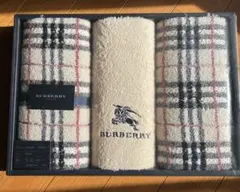 BURBERRY フェイスタオル 3枚