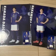 中村敬斗 一番くじ サッカー日本代表 アクリルスタンド クリアファイル