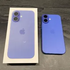 SIMフリー iPhone16 256GB 青 バッテリー97％極美品 - メルカリ