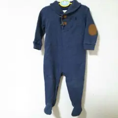 ラルフローレン 足つき 裏起毛ロンパース 75㎝ カバーオール