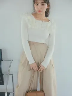 スナイデル　プリーツドッキングプルオーバー　SWNT251092