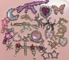 No.418 ネイルパーツ　デコパーツ　まとめ売り　セット