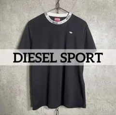 DIESEL SPORT リブネックカットソー ジャージ素材 Tシャツ XSのサムネイル