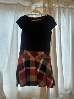 BLUE LABEL ノースリーブドッキングワンピース