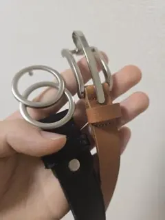 ベルト2本セット タケオキクチ kutirのサムネイル