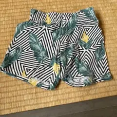 ANAPハーフパンツ 90cm 葉柄のサムネイル
