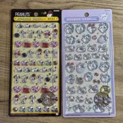 ちいかわ モモンガ SNOOPY ボンボンドロップシール 2個セット