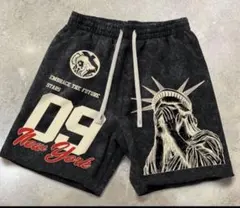 New York 自由の女神 ショートパンツ SHEINのサムネイル