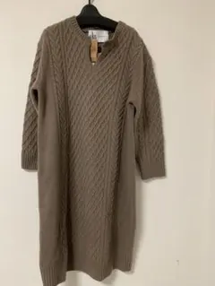ニットワンピース