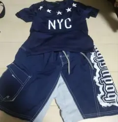 Body Gloveの水着とラッシュガードセット140cm