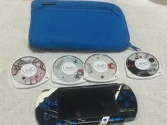 PSP 3000 本体 ブルー　ジャンク