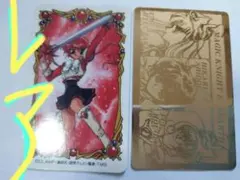 ゆ*き様 魔法騎士レイアース⭕獅堂　光⇒希少レアな当時本物カード２枚セット　⭐未