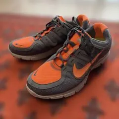 値下げ！Nike ランニングシューズ オレンジ/グレー