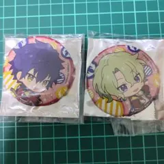 巴日和　漣ジュン　缶バッジ　セット