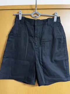 ニコアンド　ハーフパンツ　黒　Lサイズのサムネイル