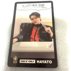 ONE Ｎ’ ONLY HAYATO トレカ