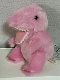 きょうりゅうのあかちゃん ミニぬいぐるみ ピンク 恐竜のサムネイル