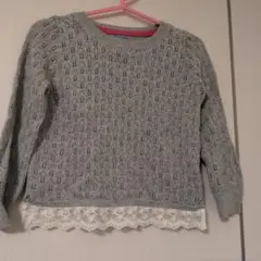 GAP90キッズレース薄手セーター