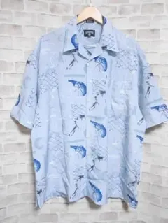 ROCAWEAR ロカウェア ポリエステル100% オープンカラー 半袖シャツのサムネイル