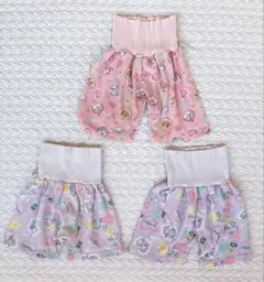 アンパンマン：腹巻き付きズボン（3枚セット）