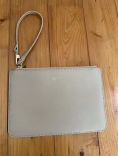 アニエスベー　ポーチ ハンドストラップ付き