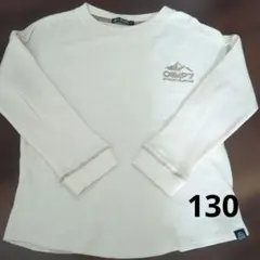CAMP7 長袖カットソー アイボリー 130