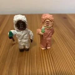 ビッグウット フィギュアコレクション ピンク ホワイト 2体セット ケンエレ